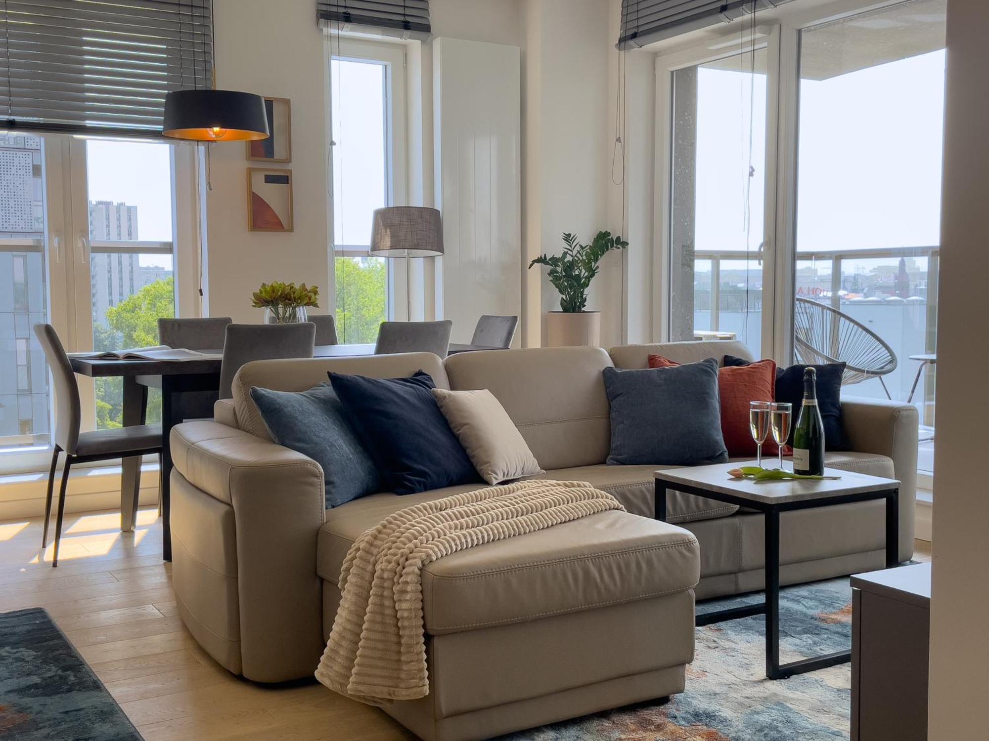 Urban Premium Sokolska 30a Towers No 58, 2 Free Garages, Gym & Sauna, Self Check-in Apartament